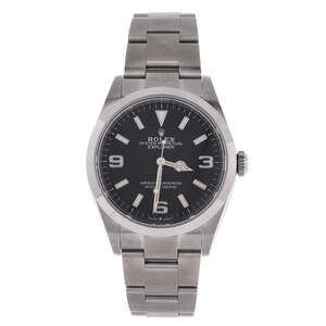 Rolex 36 Oyster Perpetual Explorer Automatic Watch Stainless Steel